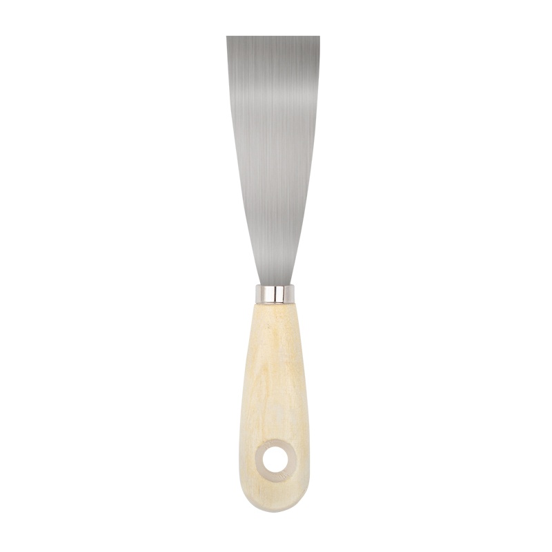 БИБЕР 35102 Шпатель с дер. рукояткой 40мм (12/240)