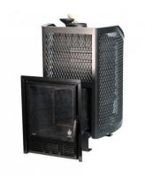 Печь банная чугунная "Амур" с закрытой каменкой