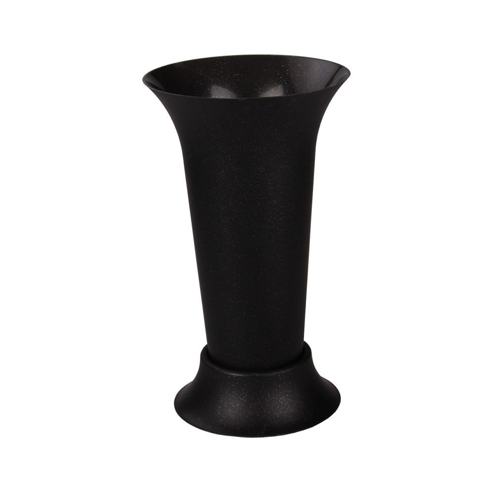 Ваза для цветов   под срезку  Д  185 мм , В 310 мм   черный  12  М5144