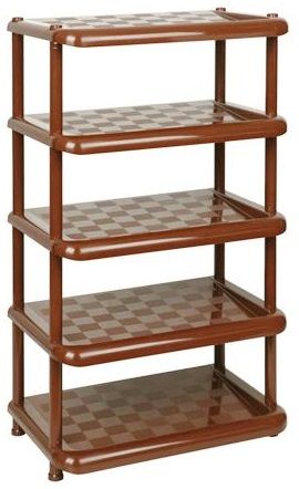 Полка в прихожую 5 ярусов (49,5*30,7*83,7) М2710/2