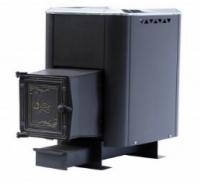 Печь банная чугунная "СИБИРЬ-24" Панорамное стекло (конвекционная)