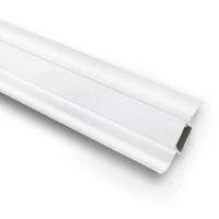 001 Плинтус Лексида 55х2200мм Белый