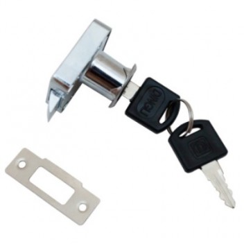 Замок мебельный № 338-22 (хром)