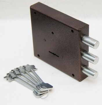 Замок накладной "Богатырь-2" "Аверс"