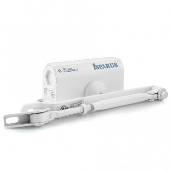 Доводчик ISP 410 (от 15 до 60кг) морозостойкий (белый)