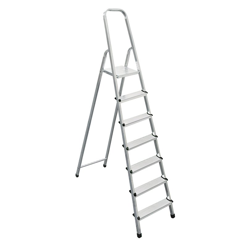 БИБЕР 98007 Стремянка алюминиевая 7 ступенчатая