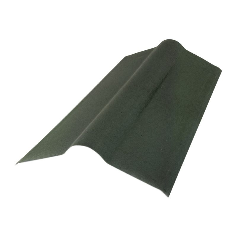 ОНДУЛИН Коньковый элемент Черепица 1000мм зеленый