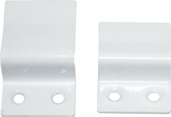 Крепление для москитной сетки верхнее и нижнее пол.(комплект 4шт.) Кунгур