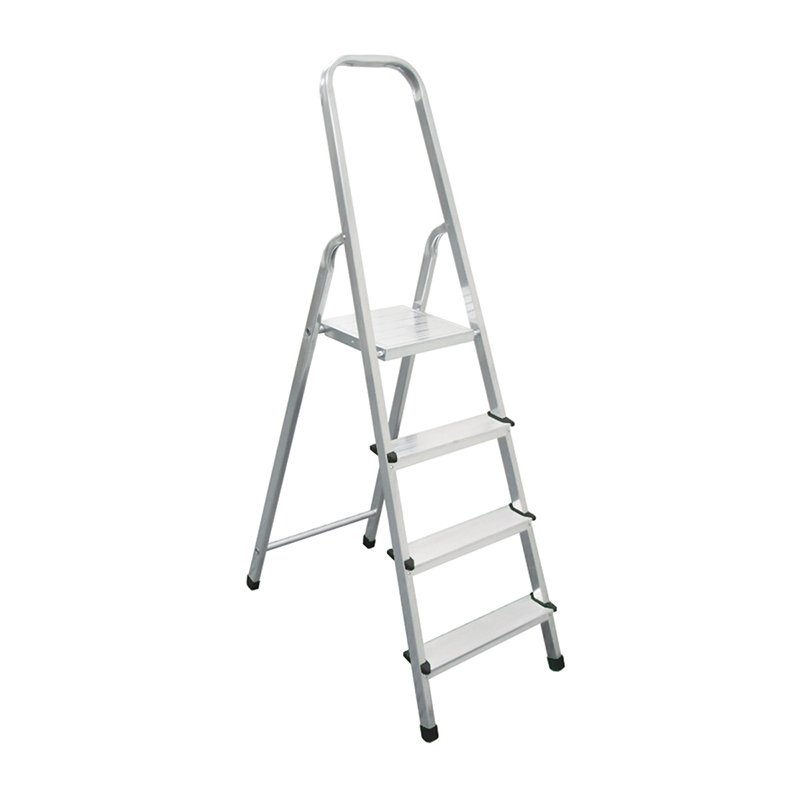 БИБЕР 98004 Стремянка алюминиевая 4-х ступенчатая