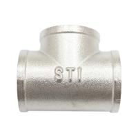 Тройник 1" никелир. STI