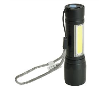 Фонарь светодиодный ручной аккумуляторный USB ZOOM, TH2408