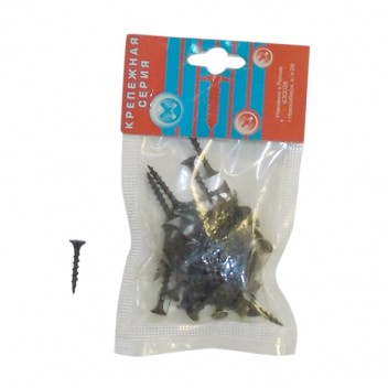 Саморезы 3,5*25мм черный оксид. РН2 кр (50шт.) (8305-25)