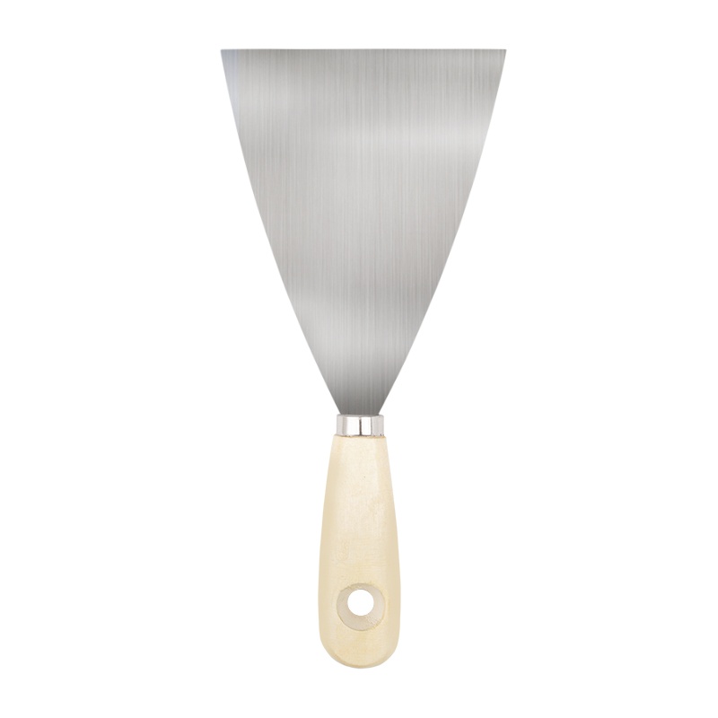 БИБЕР 35106 Шпатель с дер. рукояткой100мм (12/240)