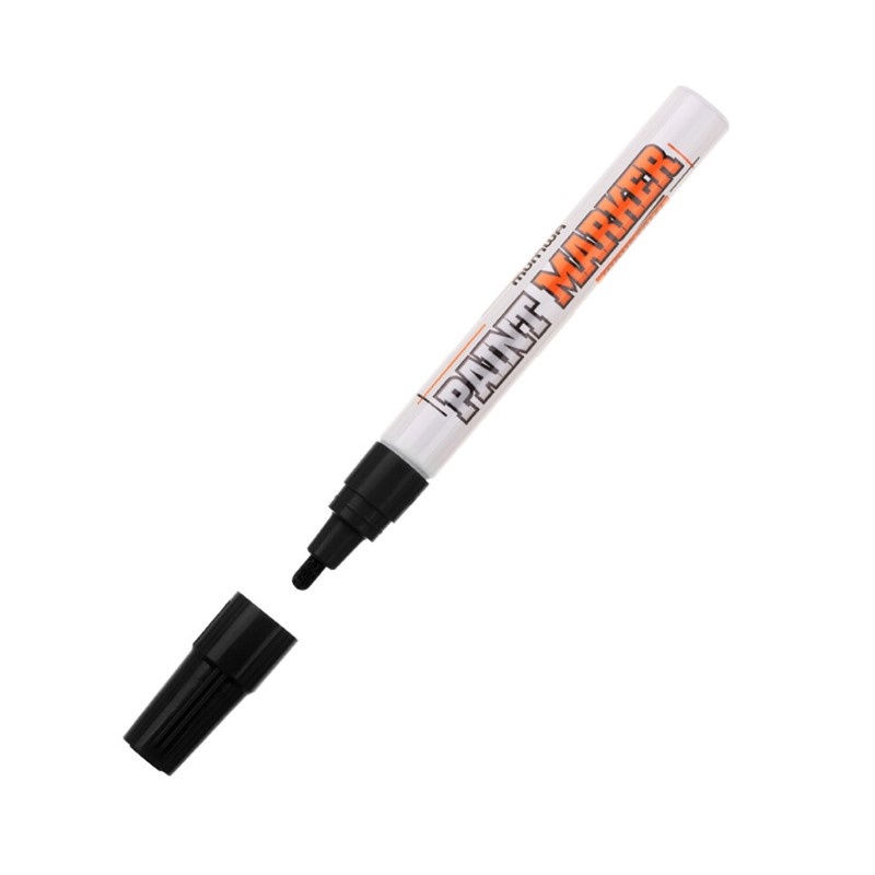 Маркер-краска Munhwa черный линия 4мм