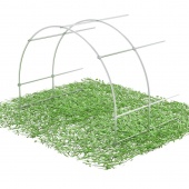 Вставка 2м. к теплице «Мария Делюкс ПРЕМИУМ» (ширина-3м.)+КРЕПЕЖ из квадратной металлической трубы