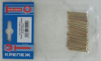 Гвозди финишные 1,4*40мм. латунь 35шт (8361-41)