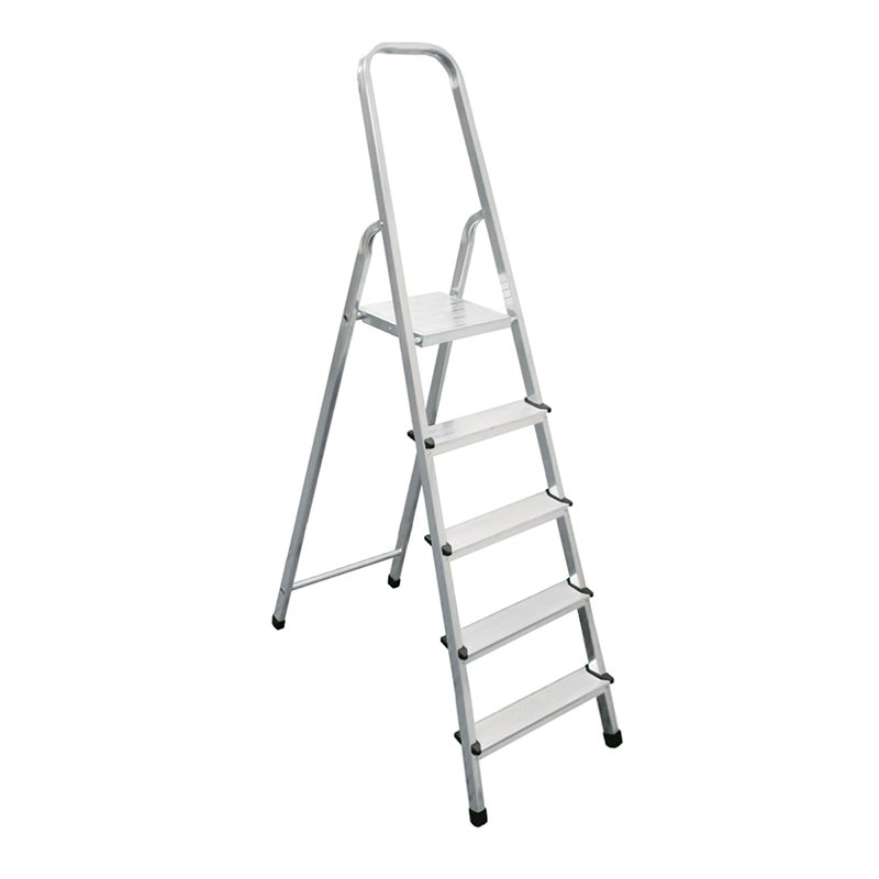 БИБЕР 98005 Стремянка алюминиевая 5 ступенчатая