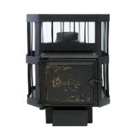 Печь банная чугунная «Сибирь-15» с выносным топочным каналом (сетка)