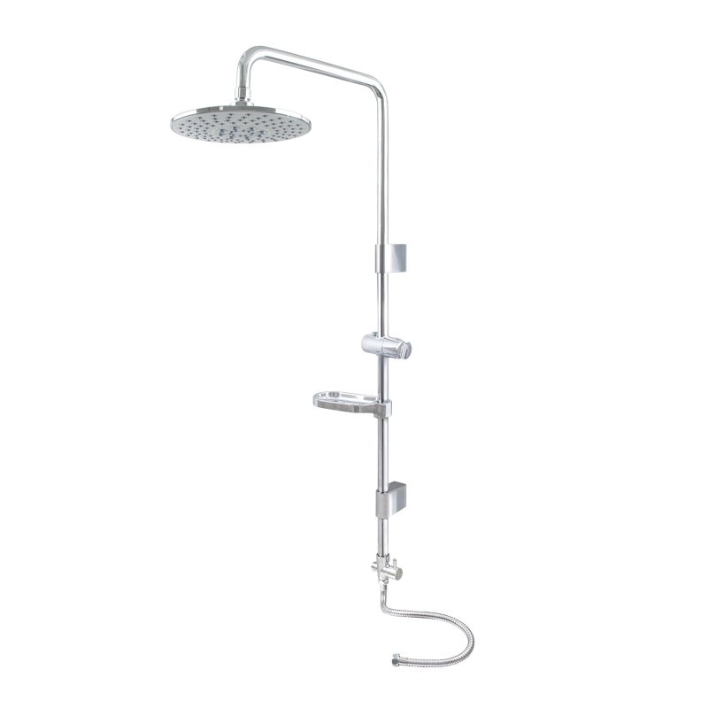 МИКС ЭНД ФИКС 0500 Душевой гарнитур без смесителя с верхней душевой лейкой 220мм Тропический дождь