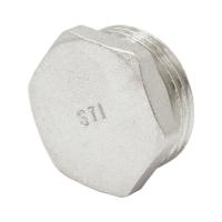 Заглушка 1/2" НР никелир. STI