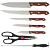 Ножи кухонные, ножницы, ножеточки 