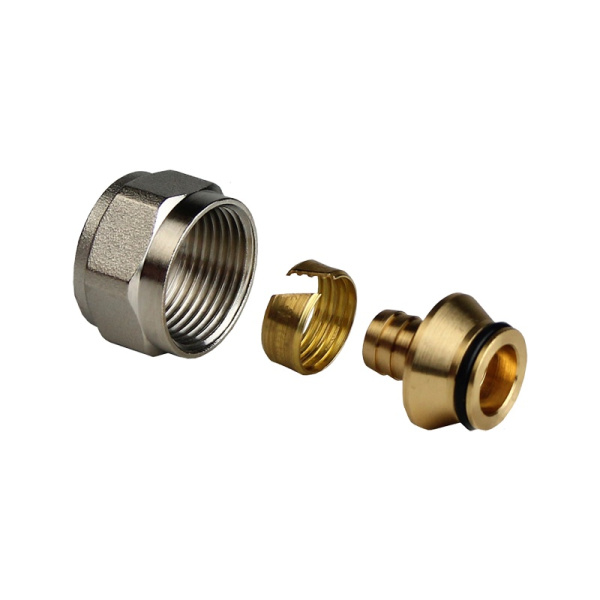 Евроконус аксиальный 20х2,8х3/4", латунь