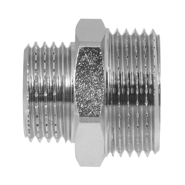 Ниппель (бочонок) переходной 3/4" х 1/2" НР