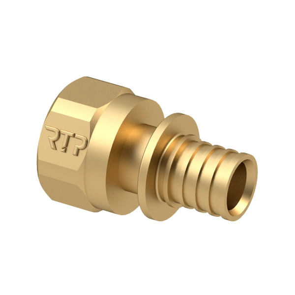 Муфта аксиальная 20х1/2" ВР, латунь
