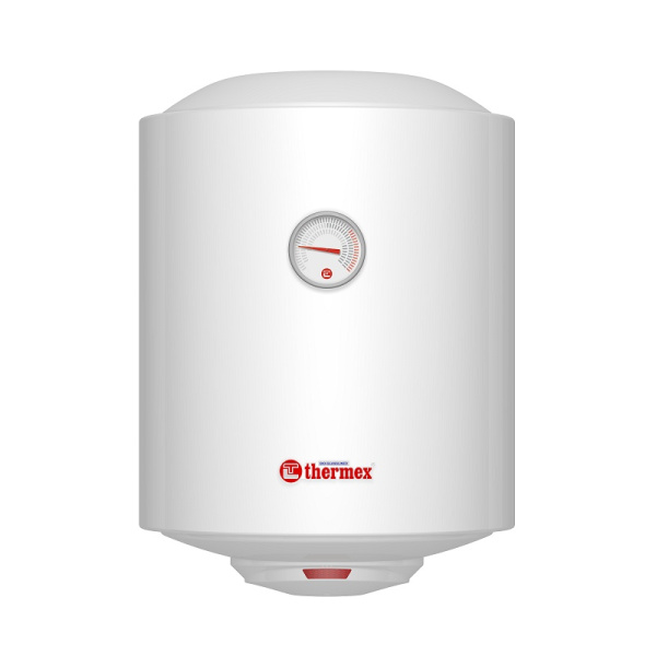ТЕРМЕКС Водонагреватель накопит. 30л TitaniumHeat 30 V Slim, биостеклофарфор, вертик., узкий, белый