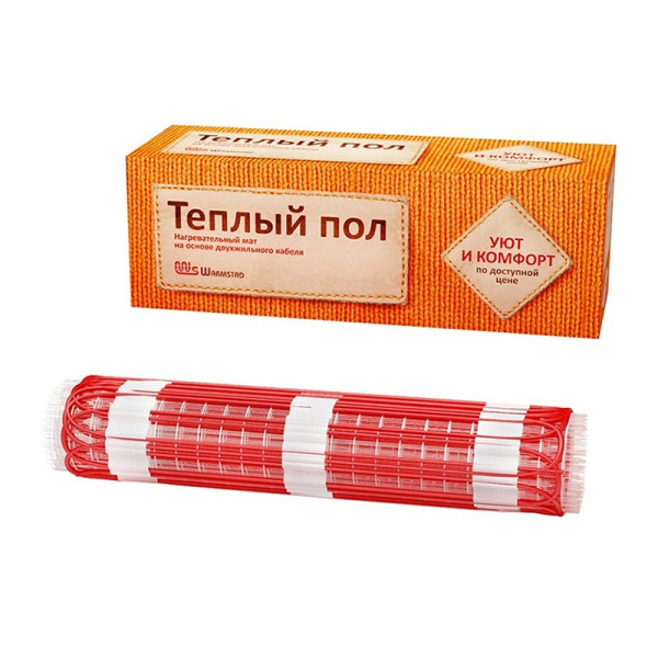 ВАРМШТАДТ Теплый пол, мат нагревательный, комплект 400W (2,7м2) 2-жил.